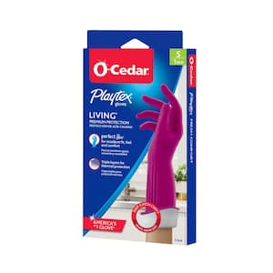 O-Cedar Playtex Hand Saver Everyday Protection Gloves, M, 1 pair