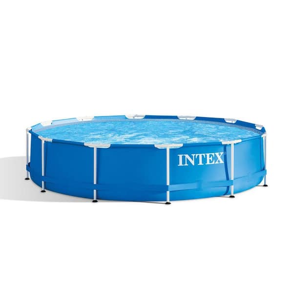 INTEX 12 Foot x 30 In. Above Ground Pool & 12 Foot Round Pool