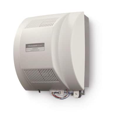 Honeywell Home 2 700 4 500 Sq Ft Whole House Powered Flow Through Air Humidifier He360a The Home Depot