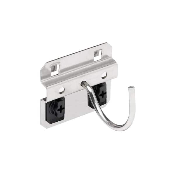 2-1/4 in. Curved Hook for Stainless Steel LocBoard, (3-Pack)