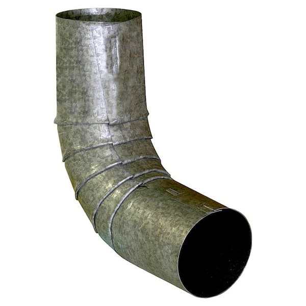 Gibraltar Building Products 3 in. Round Bonderized 75-Degree Downspout Elbow