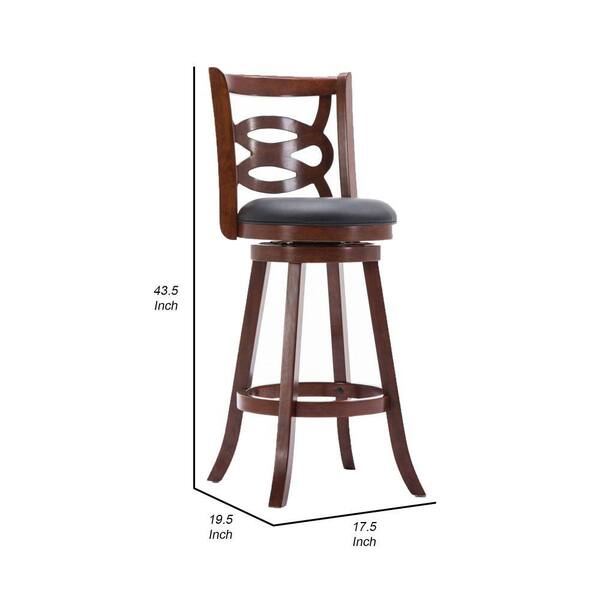 Wooden Counter Stool, Kyoto Counter Stool