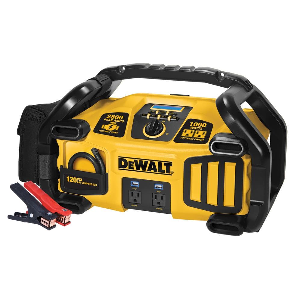 Portable jump starter deals dewalt