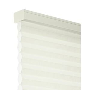 Cut-to-Size Neutral White Cordless Light Filtering Insulating Polyester Cellular Shade 35 in. W x 72 in. L