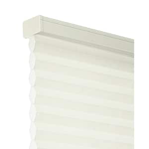 Cut-to-Size Neutral White Cordless Light Filtering Insulating Polyester Cellular Shade 55.75 in. W x 72 in. L