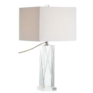 Sullivan 26.5 in. Clear Crystal Table Lamp