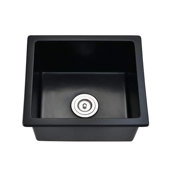 Quartz Black Undermount Granite Kitchen Sink Protector Mats