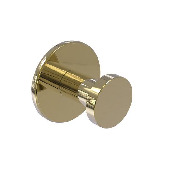 Allied Brass Fresno Collection J-Hook Robe/Towel Hook in Unlacquered Brass