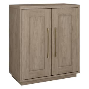 Meyer&Cross Brighton 28 in. Antiqued Gray Oak Rectangular Accent ...