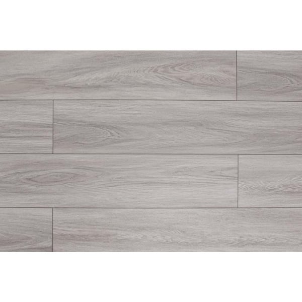 Domaine Gypsy Grey 20 MIL x 7 in. W x 60 in. L Click Lock Waterproof Vinyl Plank Flooring (20.62 sq. ft.)