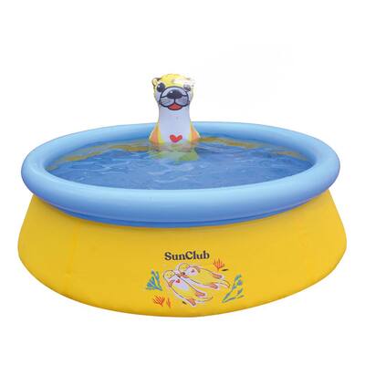 Kids Adults Household Inflatable Swimming Pool PVC Pool for Baby StepOK Inflatable Pool for Kids 