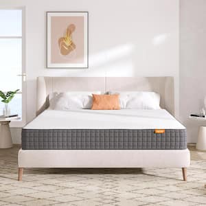 10 in. Medium to Firm Memory Foam Tight Top King Size Support Mattress