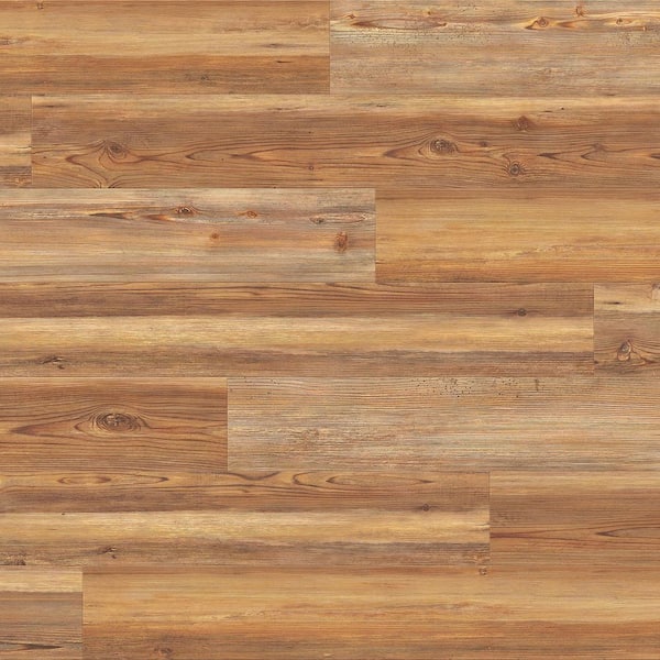 Lawndale Pine 22 MIL x 7.1 in. W x 48 in. L Click Lock Waterproof Luxury Vinyl Plank Flooring (19.1 sq. ft./Case)
