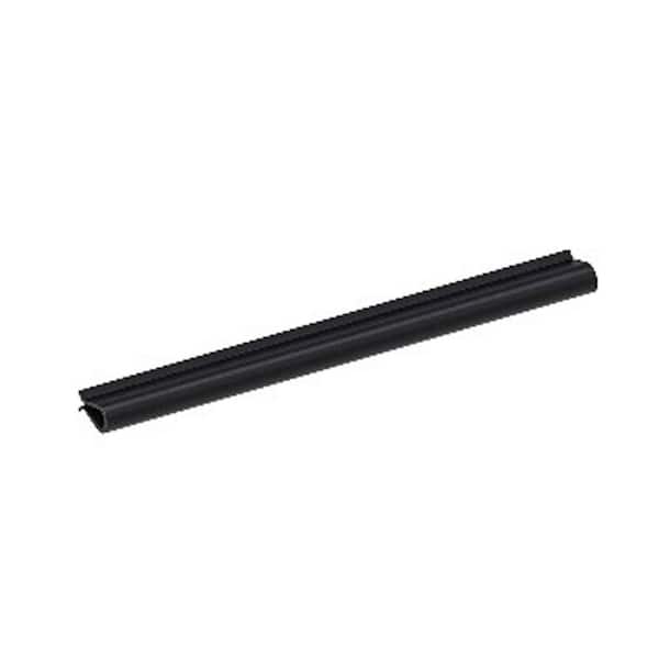 TARTER 7-1/2 in. x 1/2 in. Black Poly Fence Slat Clips for Privacy Slats (10-Pack)