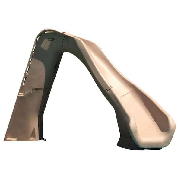 Typhoon Pool Slide, Sandstone, Right Curve