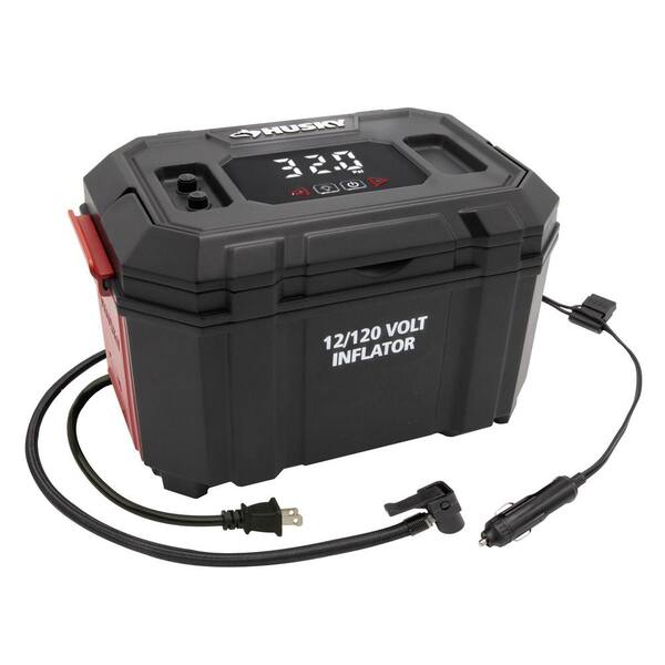 thumbnail image 2 of Slime Digital Tire Inflator - 12V Portable Air Compressor With Auto Shut-Off & LED Light 2 of 11
