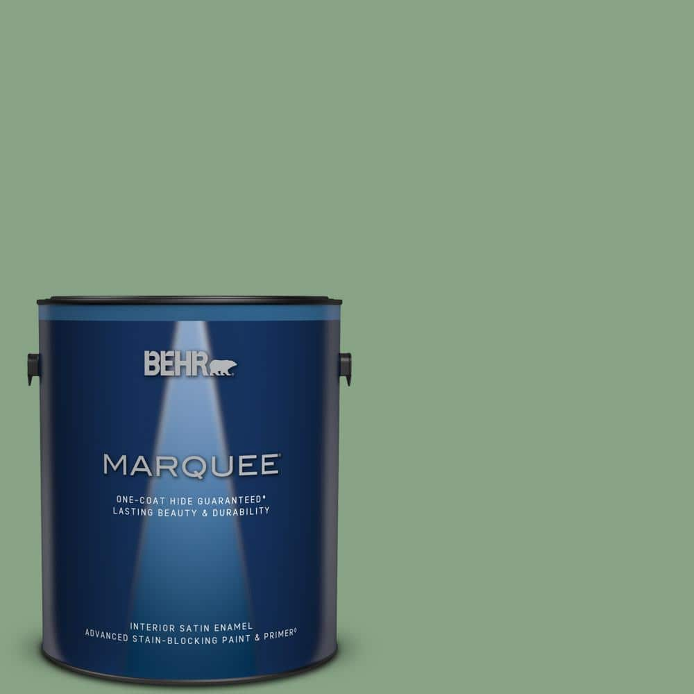 1 qt. PPG1136-7 Dark Green Velvet Satin Exterior Latex Paint