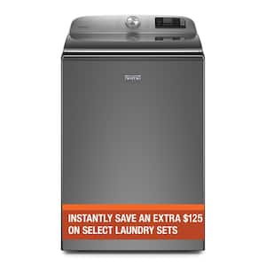 5.2 cu. ft. Smart Capable Metallic Slate Top Load Washing Machine with Extra Power, ENERGY STAR