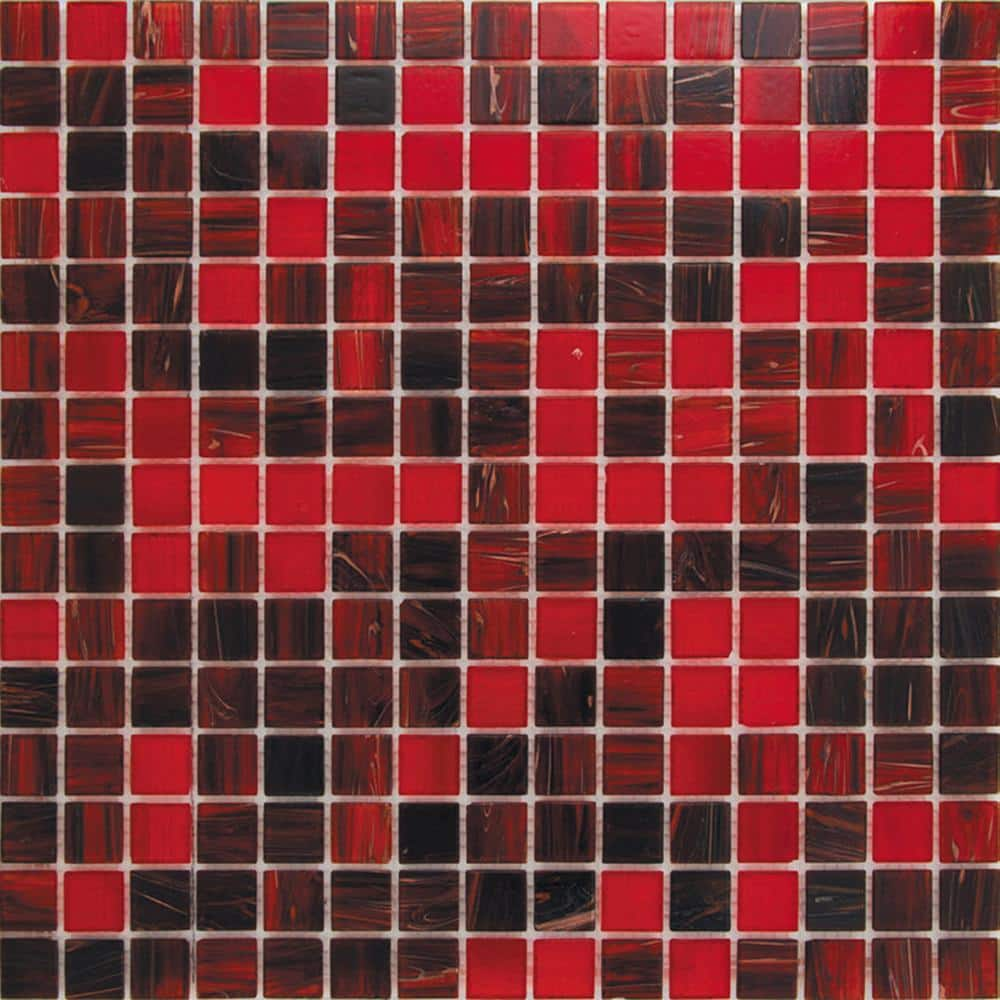 apollo-tile-mingles-12-in-x-12-in-glossy-berry-red-glass-mosaic-wall