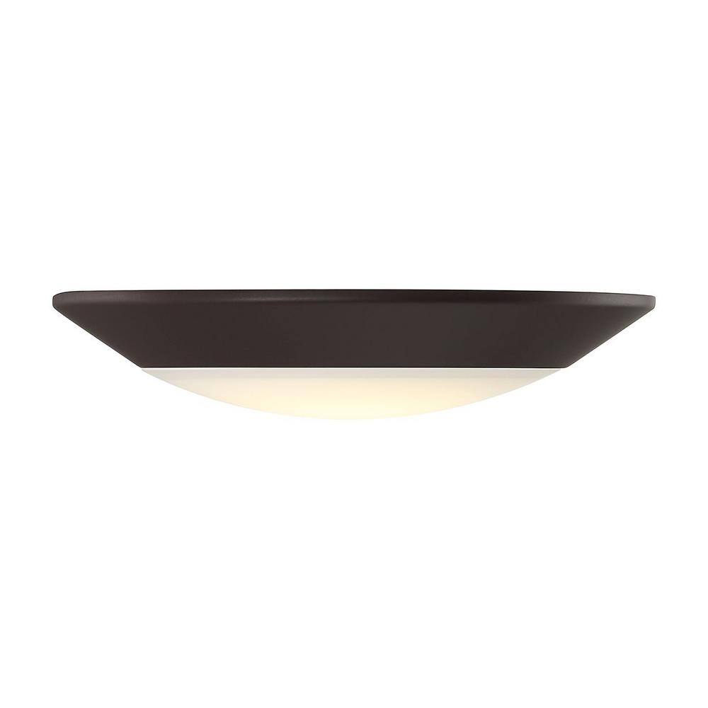 5.98 in. Bronze Integrated LED Flush Mount Disc Light price history on PriceWatchPro