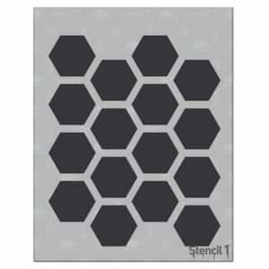 Hexagons Stencil