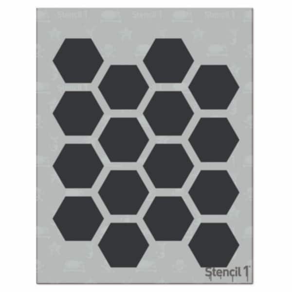 Stencil1 Hexagons Stencil