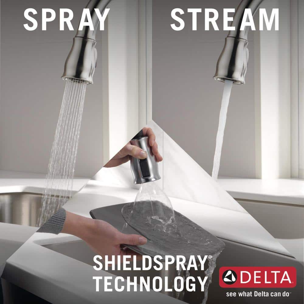 Stainless Steel Pull-Down Sprayer Kitchen Faucet with Touch Control