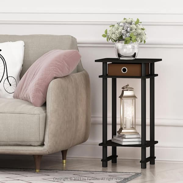 furinno round end table