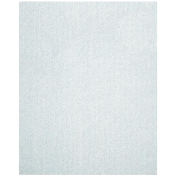 SAFAVIEH Jarrod Aqua/Light Blue 8 ft. x 10 ft. Solid Area Rug