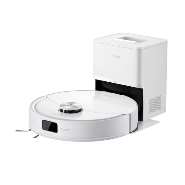 Q10 VFS+ 13. 9 in. Robotic Vacuum and Mop with Smart Navigation Auto Lifting Mop Multi-Surface in White