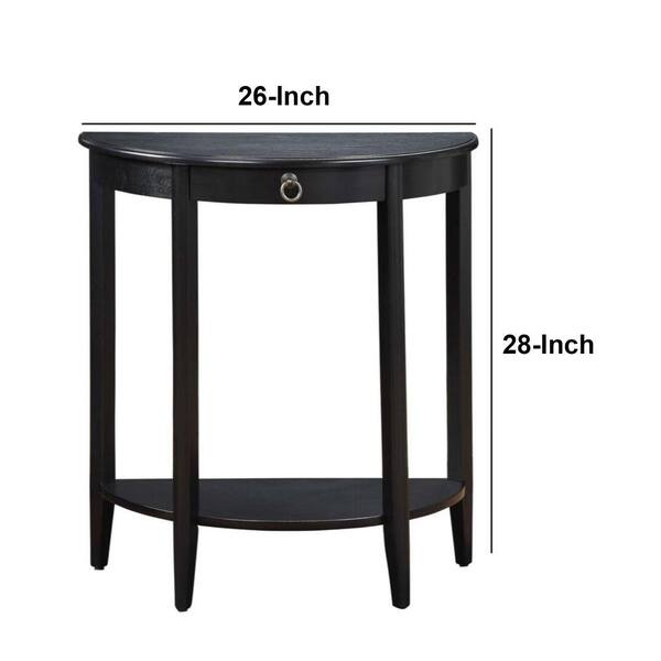 26 inch long console table