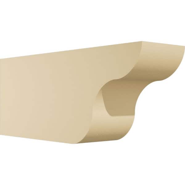 Ekena Millwork Standard Carmel 5 in. W x 8 in. H x 20 in. D Signature Urethane Rafter Tail Outlooker
