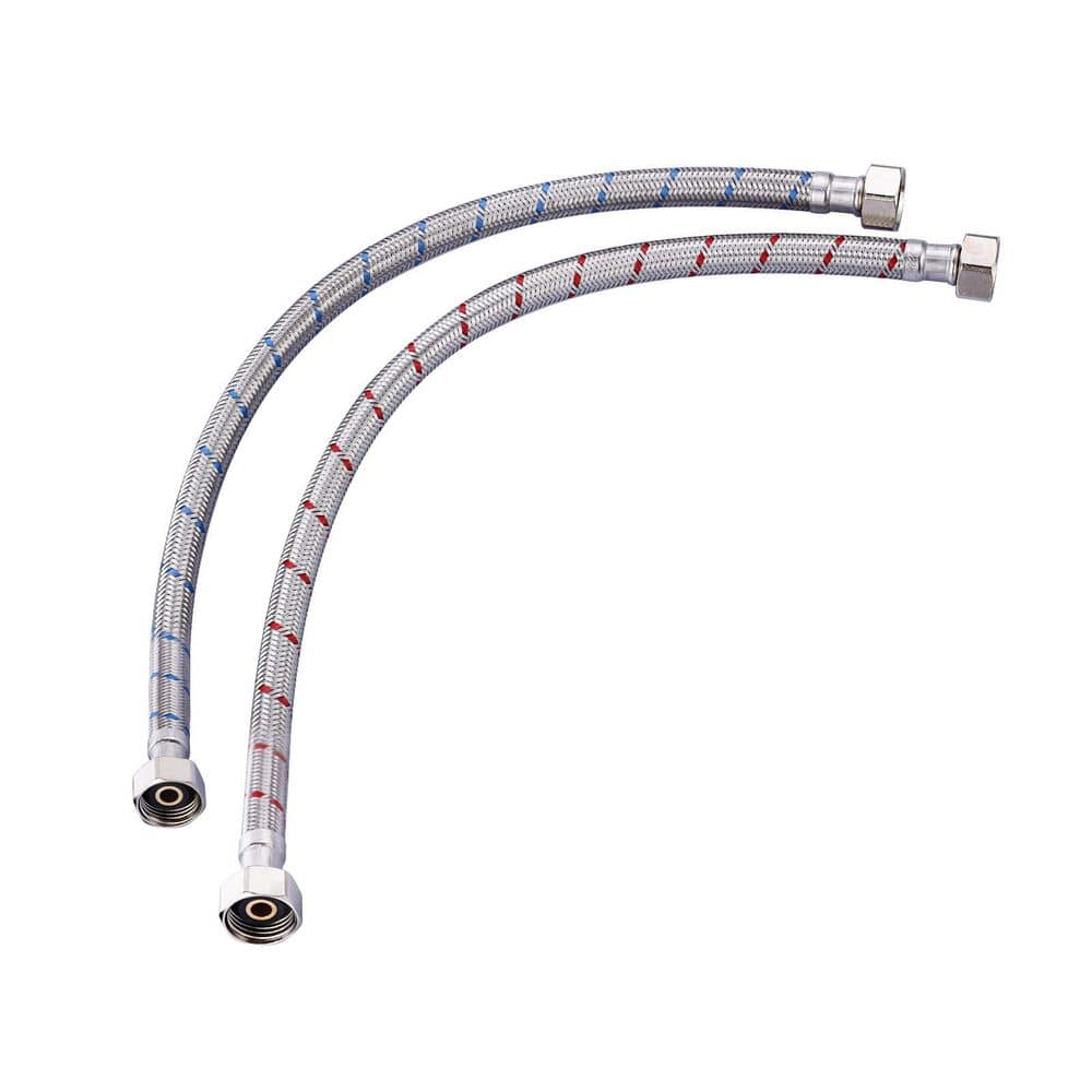 9 in. 1/2 in. Compression x 1/2 in. Compression Braid Stainless Steel Faucet Supply Line price history on PriceWatchPro