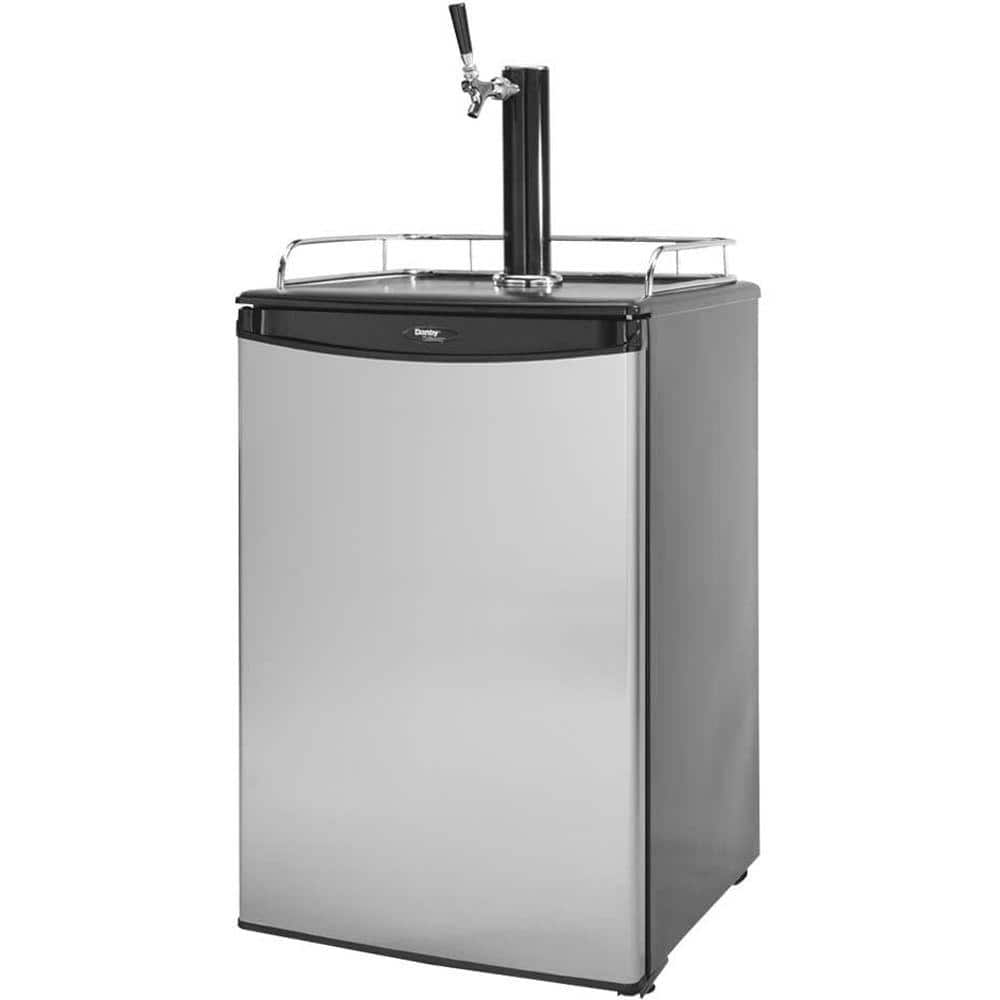 6 cu. ft. Built-In Beer Tap Refrigerator in Stainless Look