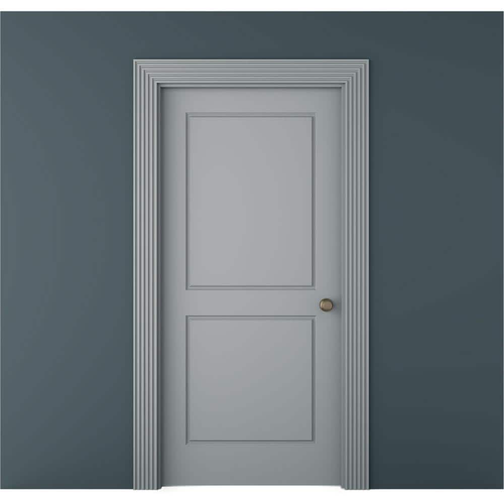 Primed Polyurethane Fluted Crown Molding, 78.75" Length