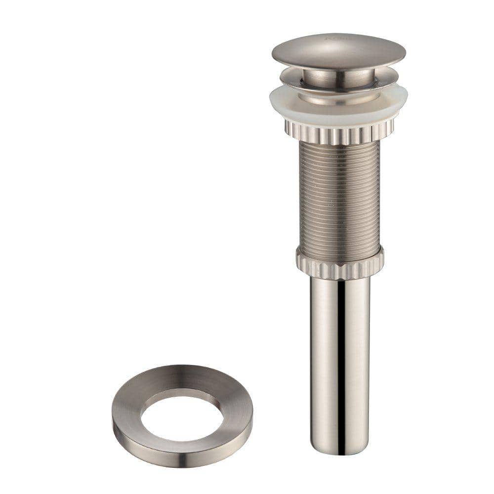 Pop-Up Drain and Mounting Ring, Satin Nickel price history on PriceWatchPro