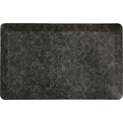 Comfort Area Rug Flowers Curl Tribal Paisley Elements Non-Slip Kitchen Rug Floor Mat,Anti Fatigue Standing Mat for Dinning Room Laundry Room Office Hallway 39 x 20 Comfort Area Rug Flowers Curl Tribal Paisley Elements Non-Slip Kitchen Rug Floor Mat,Anti Fatigue Standing Mat for Dinning Room Laundry Room Office Hallway 39 x 20