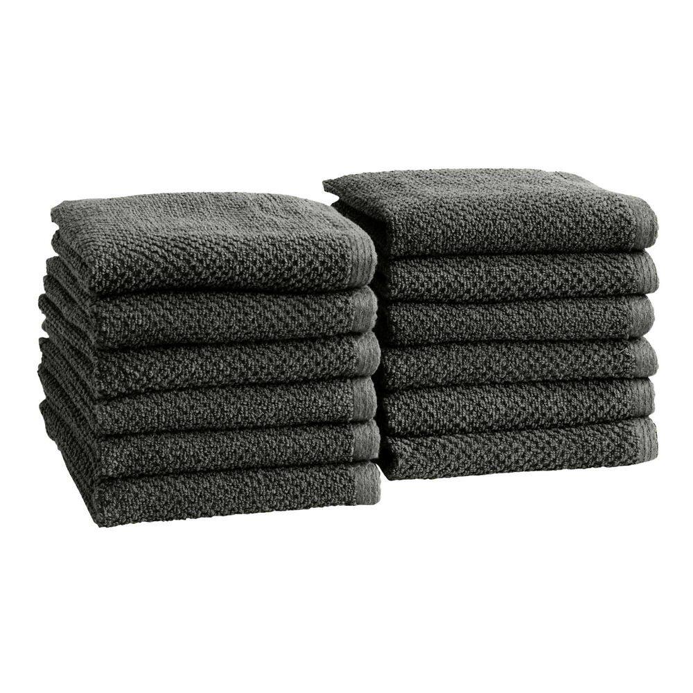 Midnight 12-Pack Cotton Quick-Dry Washcloth Set price history on PriceWatchPro