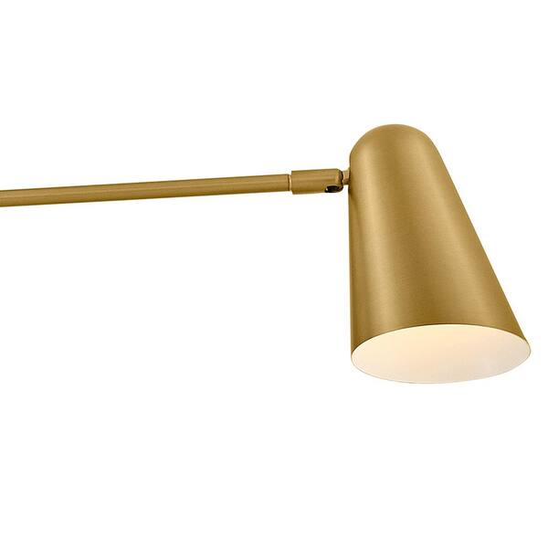 LARK - Birdie 3-Light Lacquered Brass Tier Chandelier