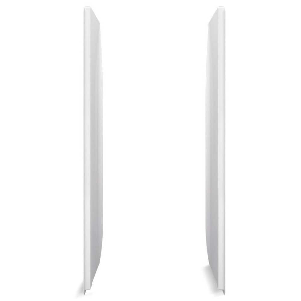 STORE+ 34 in. W x 72 in. H 2-Piece Glue Up Side Shower Wall in White price history on PriceWatchPro