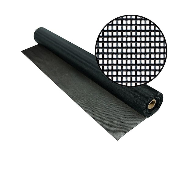 48 in. x 100 ft. Black TuffScreen