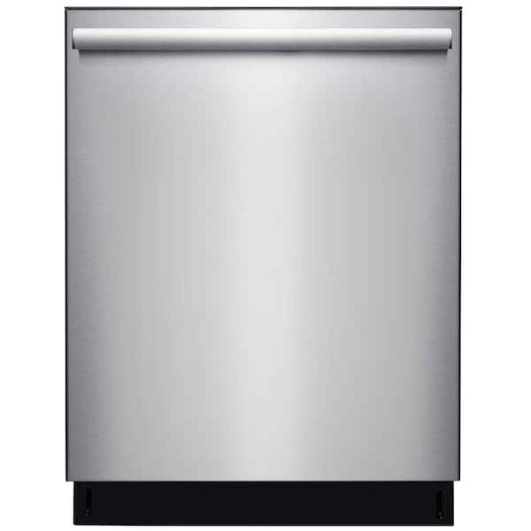 24 in. Built-In Tall Tub Top Control Stainless Steel Dishwasher with 6 Cycles, 45dBA