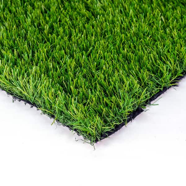 TrafficMaster Verde 12 ft. Wide x Cut to Length Green Artificial Grass Turf