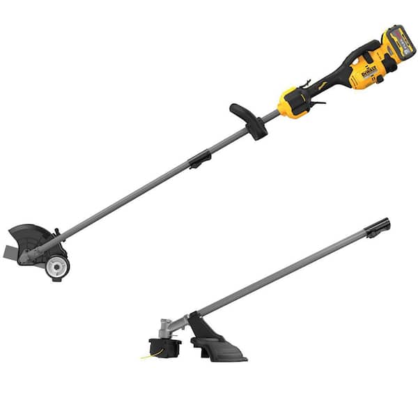 FLEXVOLT 60V MAX 7.5 in. Cordless Battery Powered Attachment Capable Edger & Trimmer Attachment w/ 3Ah Battery & Charger