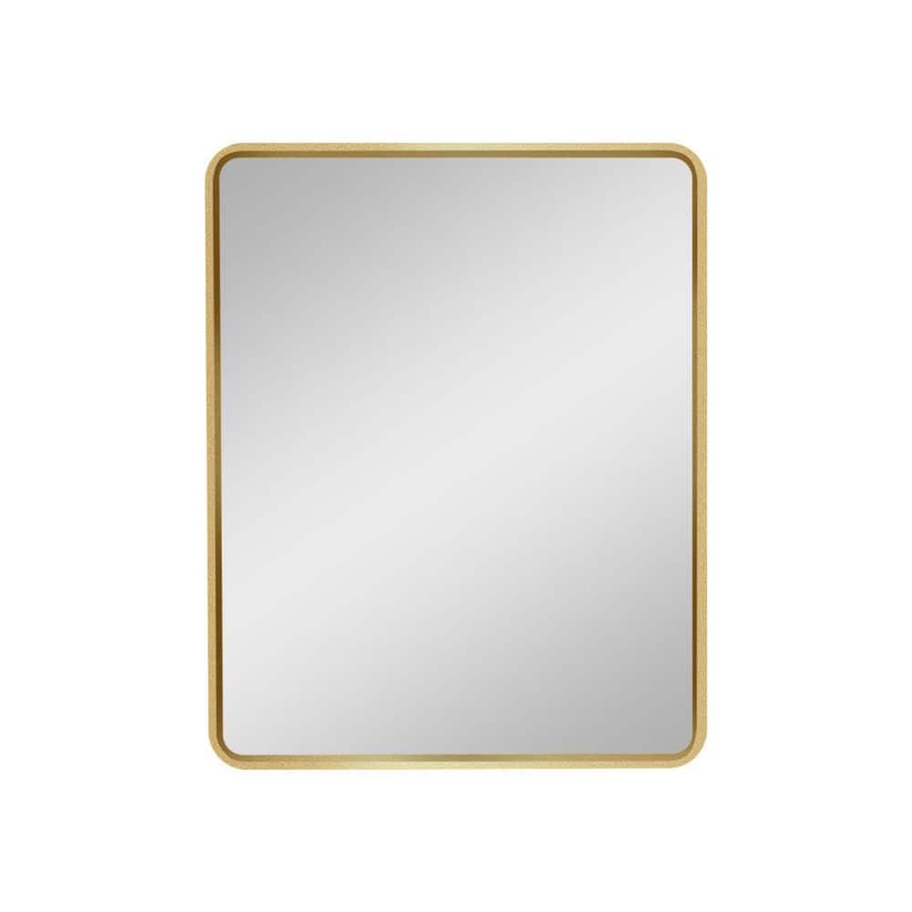 Series 24 in. W x 30 in. H Rectangular Aluminum Medicine Cabinet with Mirro
