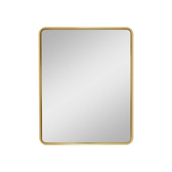 Series 24 in. W x 30 in. H Rectangular Aluminum Medicine Cabinet with Mirror