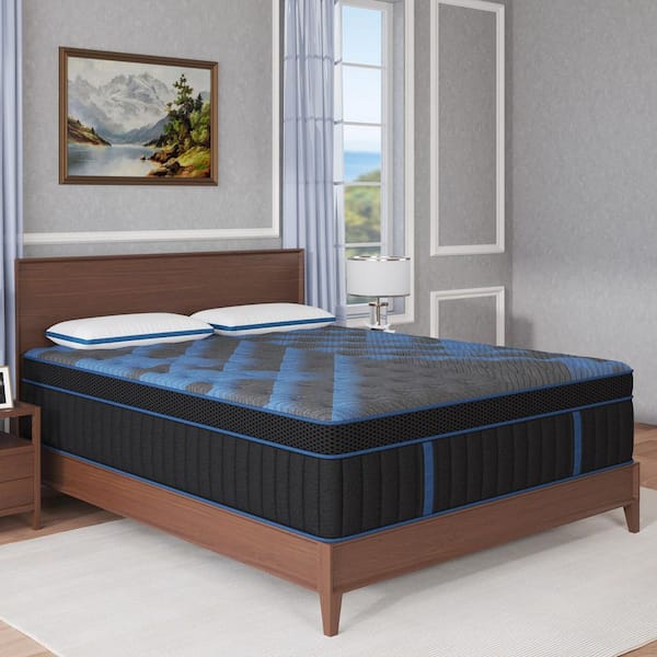 Skyhedon Queen Size Medium Firm 12 in. Memory Foam Hybrid Mattress