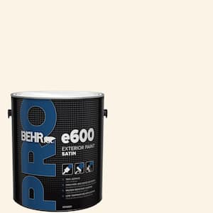 1 gal. #W-D-400 Cotton Fluff Satin Exterior Paint