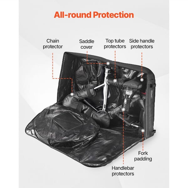 SKYSHALO Bike Travel Bag, Transport Universal Bicycle Storage Case