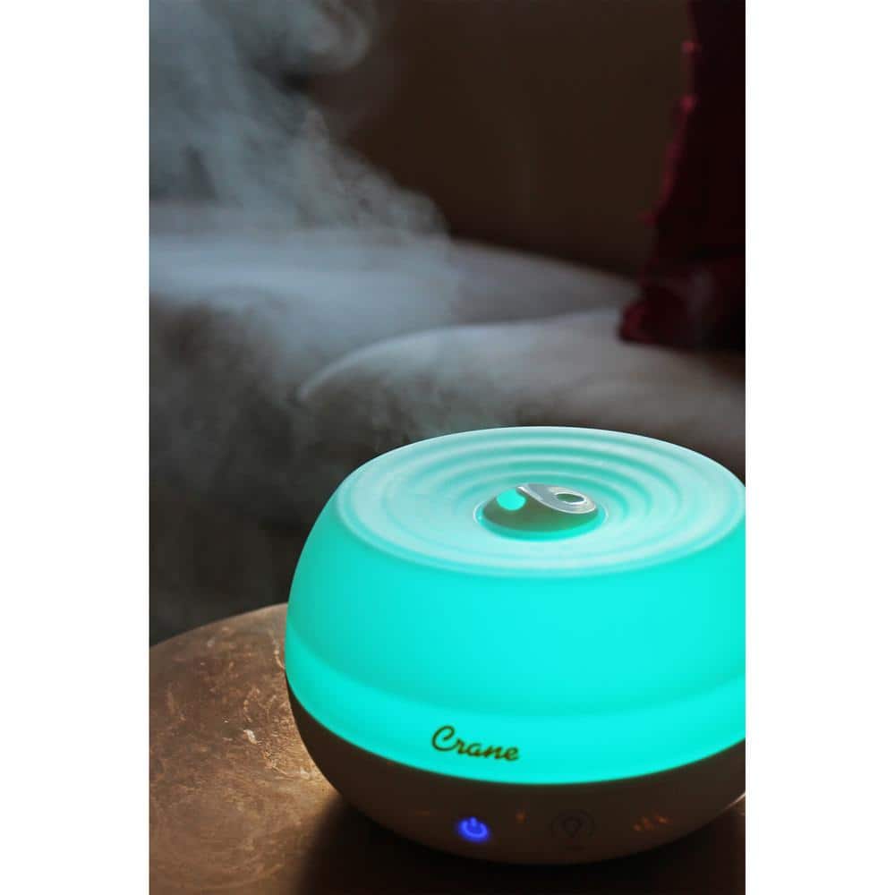 White Ultrasonic Cool Mist Humidifier and Aroma Diffuser
